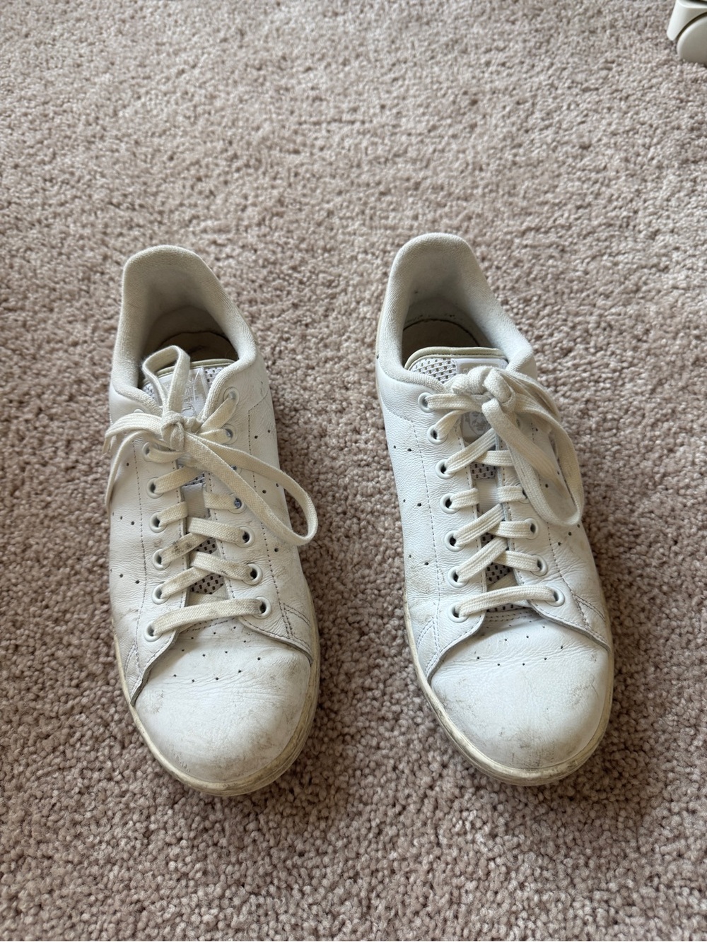 Classic White Leather Sneakers